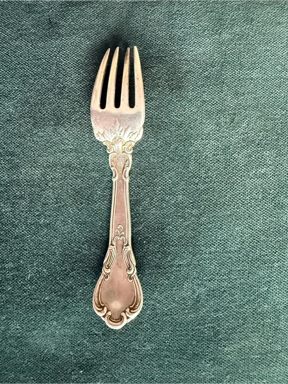 Vintage Gorham Chantilly Sterling Silver Baby Fork 4.25